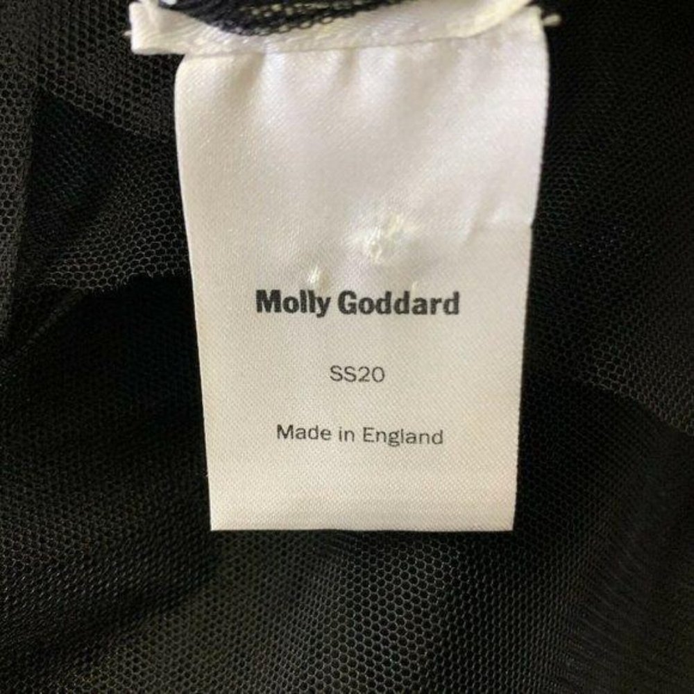 Molly Goddard Areesha Bubble Sleeve Midi Dress - Picture 10 of 13